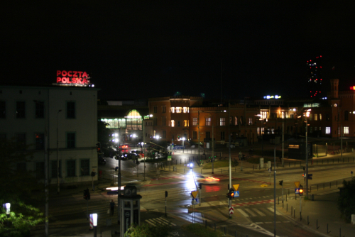 Wroclaw Glowny, hlavní nádraží.