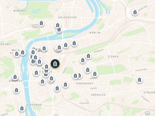 Úschovny Radical Storage v Praze.