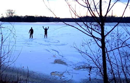 Bruslení: Čelákovice a Lázně Toušeň.