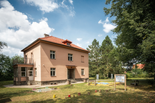 Vila Josefa Lady, Hrusice. Josef Lada.