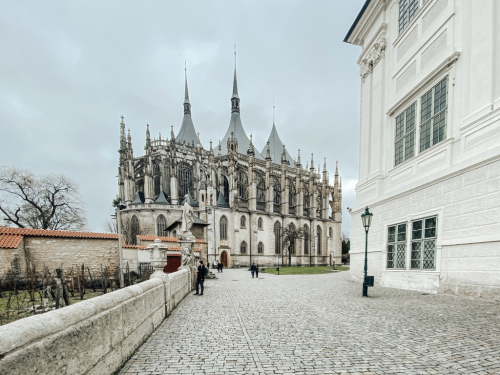 Kutná Hora, chrám svaté Barbory.