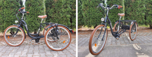 Elektrické tříkolky Gommer.