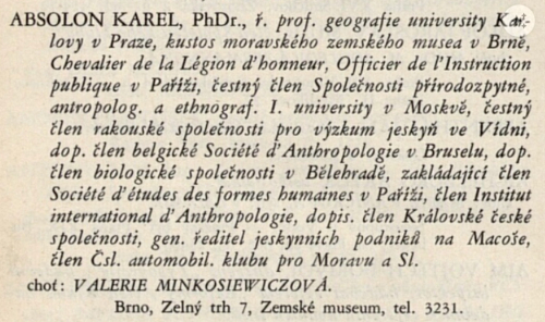 Společenský adresář československý 1930-1931.
