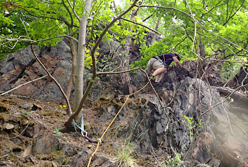 Plotna pod Štěchovickou přehradou.