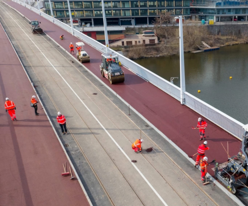 Praha, Dvorecký most.