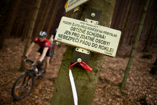 Obtížně schůdná! Náchodská vrchovina MTB.