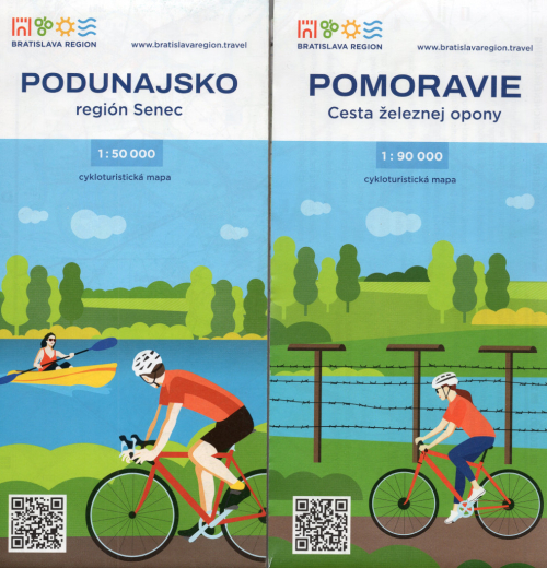 Cyklomapy Podunajsko a Pomoravie.