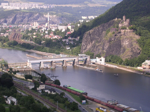 Labe, Ústí nad Labem.