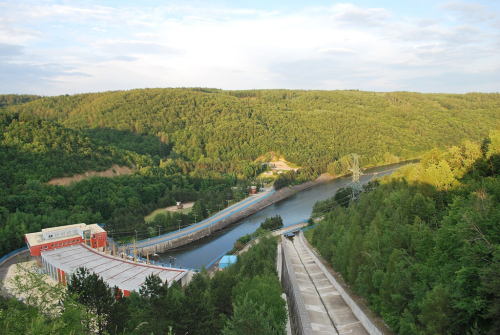Řeka Jihlava.