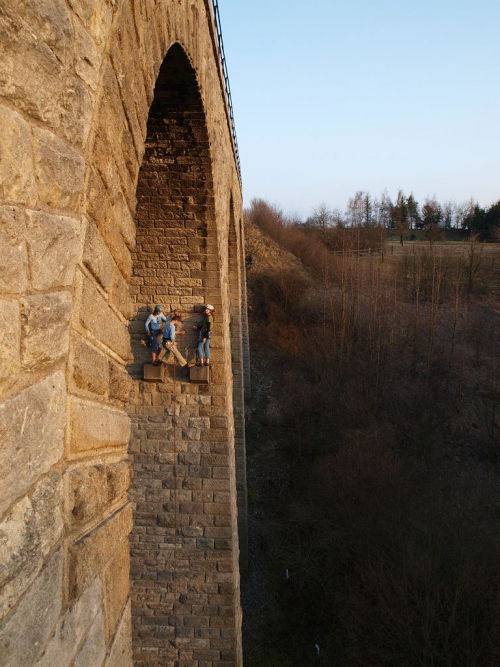 Železniční viadukt u Pašinky.