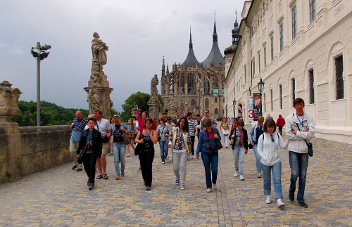 Kutná Hora. Chrám svaté Barbory.