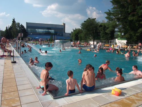 Aquapark v Blansku.